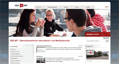 Desktop Screenshot of oszimt.de
